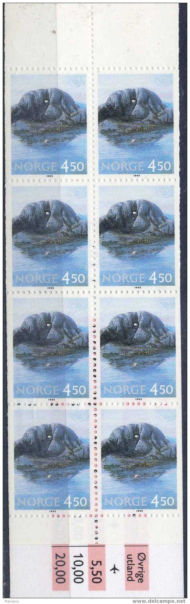 PIA - 1995 - Tourisme En Norvège - (Yv C 1139)) - Markenheftchen