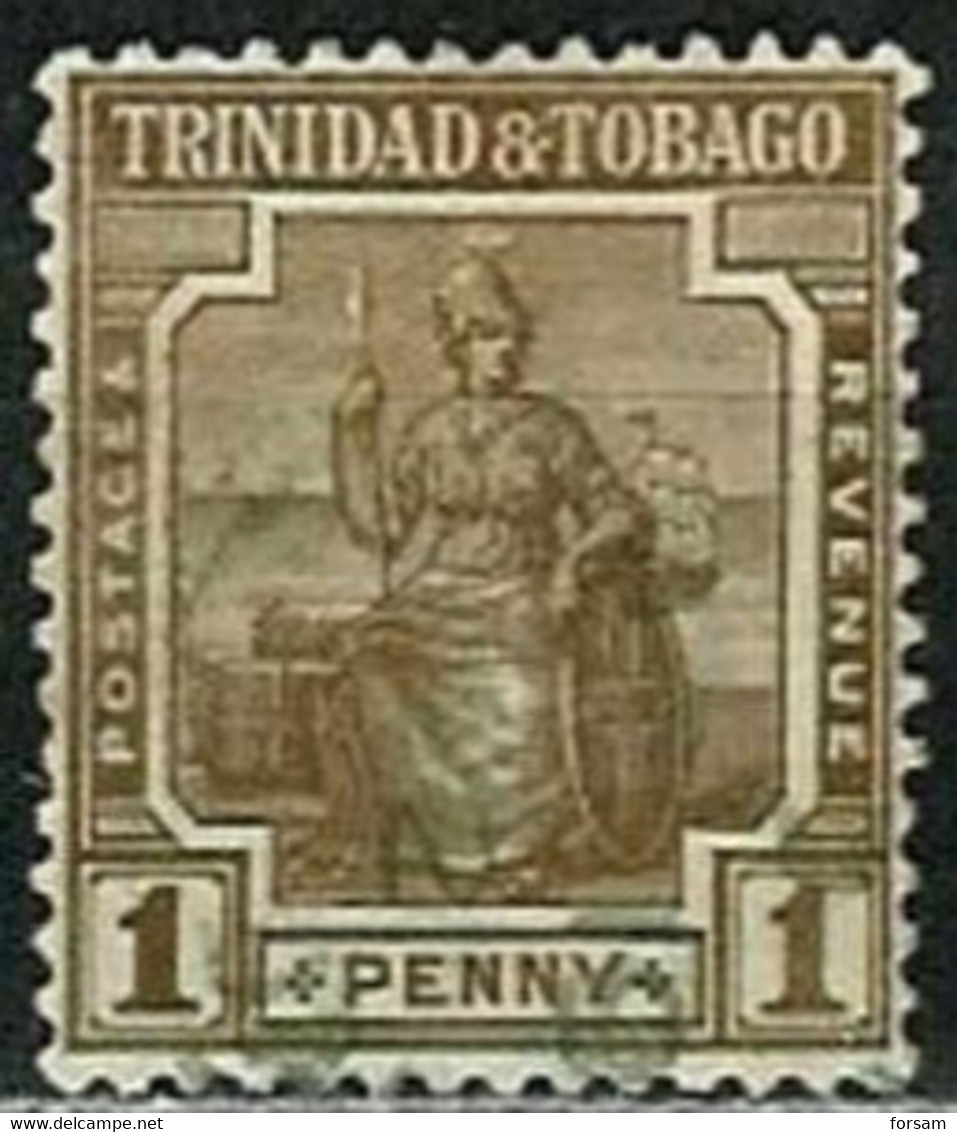 TRINIDAD & TOBAGO..1921..Michel # 95...used. - Trinidad & Tobago (...-1961)