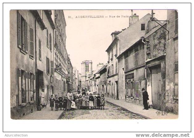 C.P.A  .AUBERVILLIERS RUE DEPARIS - Aubervilliers