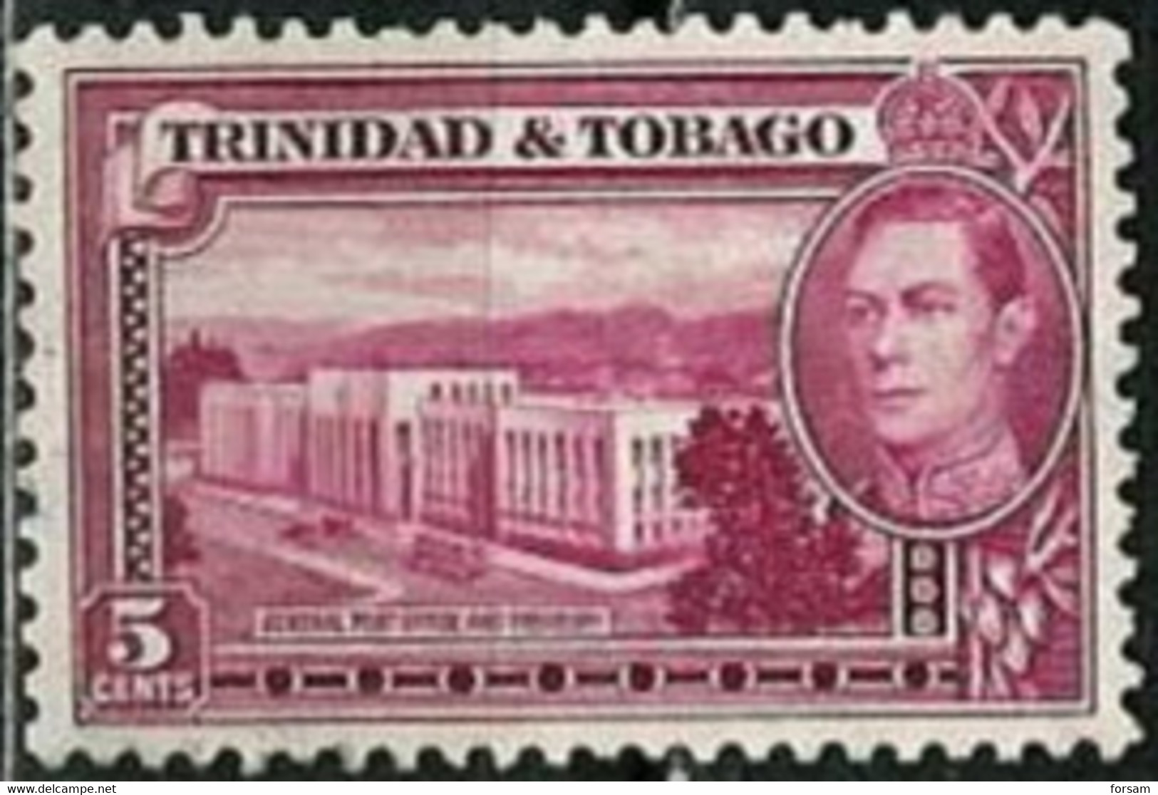 TRINIDAD & TOBAGO..1938..Michel # 137...MLH ( Wituout Gum ). - Trindad & Tobago (...-1961)