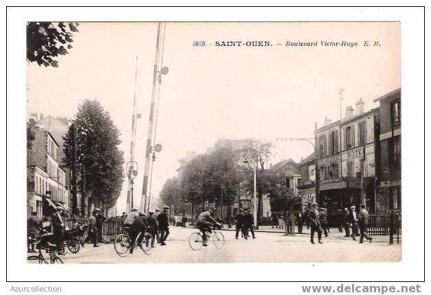 C.P.A SAINT OUEN .BD VICTOR HUGO - Saint Ouen