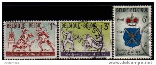 BELGIUM    Scott   #  588-90  F-VF USED - Used Stamps