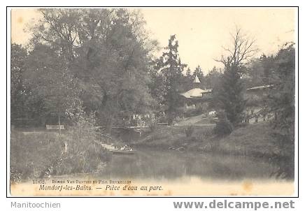 LUXEMBOURG MONDORF LES BAINS PIECE D'EAU AU PARC - Bad Mondorf