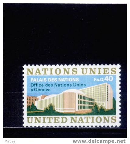 Nations Unies Geneve Yv.no.22 Neufs** - Ongebruikt