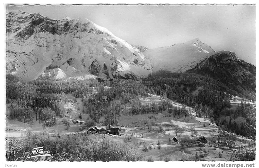 05 - ORCIERES - Vallée Du Champsaur - Les Ratiers Sous La Neige - Semi Moderne Petit Format - Orcieres