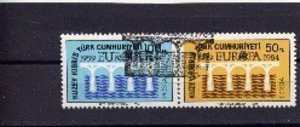 Cept 1984 Chypre Turc Turks Cyprus Yvertn° 127-28 (°) Oblitéré - 1984