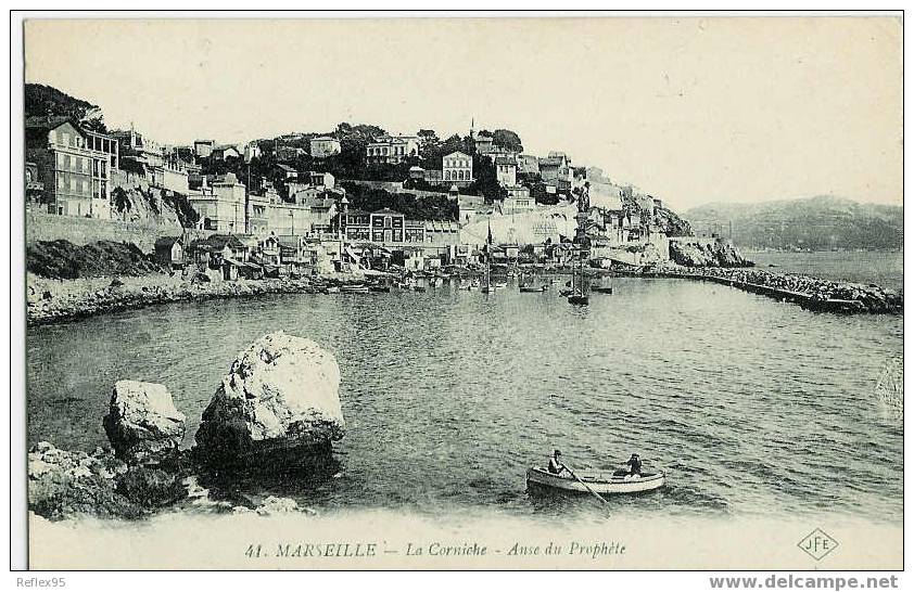 MARSEILLE - La Corniche - Anse Du Prophète. - Endoume, Roucas, Corniche, Plages