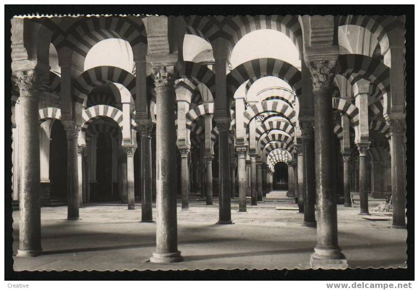 CORDOBA Mezquita-Catedral ,Laberinto Die Columnas + 2stamps 1962 - Córdoba