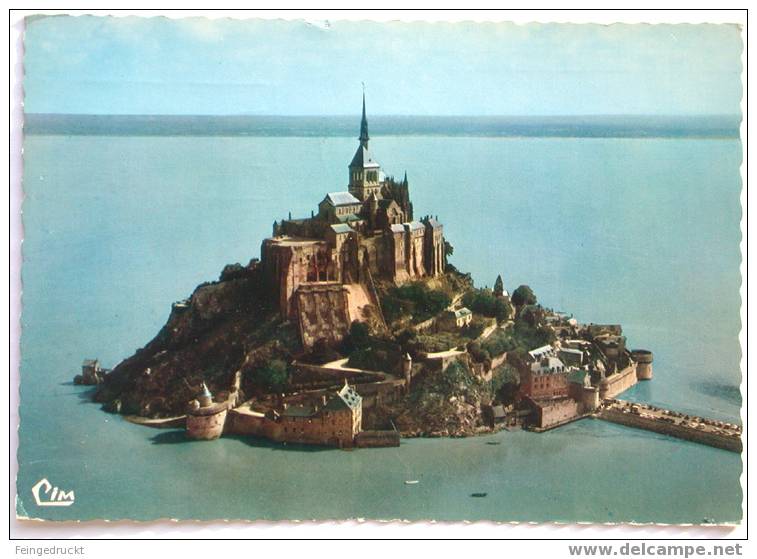 Mont Saint Michel. Vue Aèrienne - CAk 1970 - (d 440) - Sonstige & Ohne Zuordnung