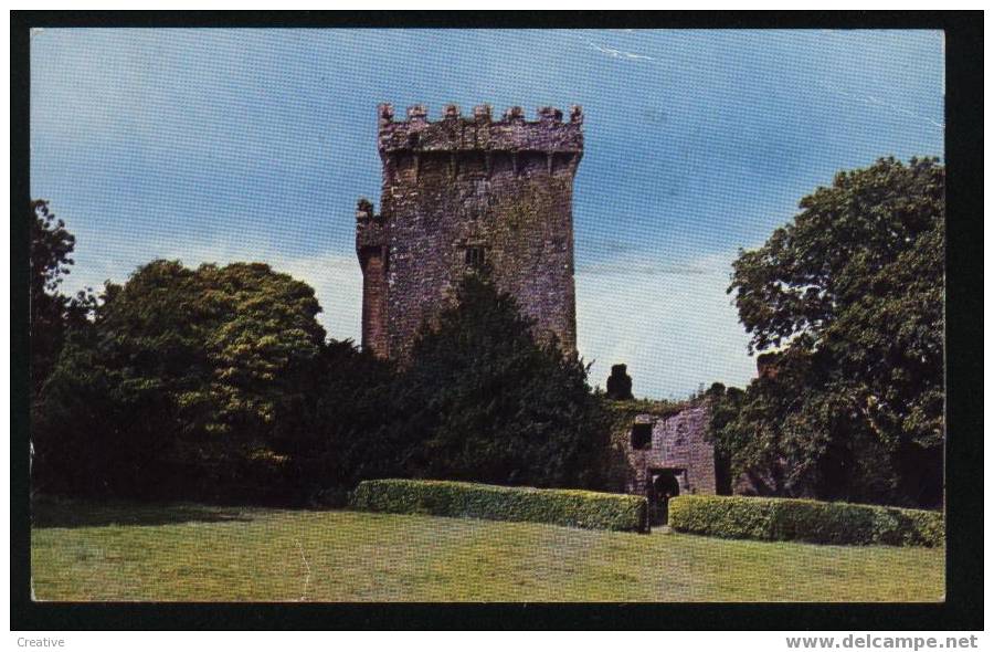 BLARNEY CASTLE, CO. CORK + Stamp 1964 - Cork