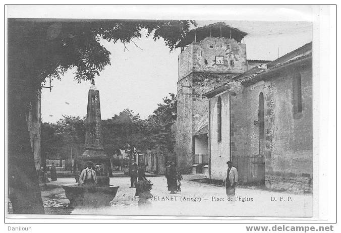 09 // ARIEGE / LAVELANET / Place De L'église /  DFP 148 / ANIMEE - Lavelanet