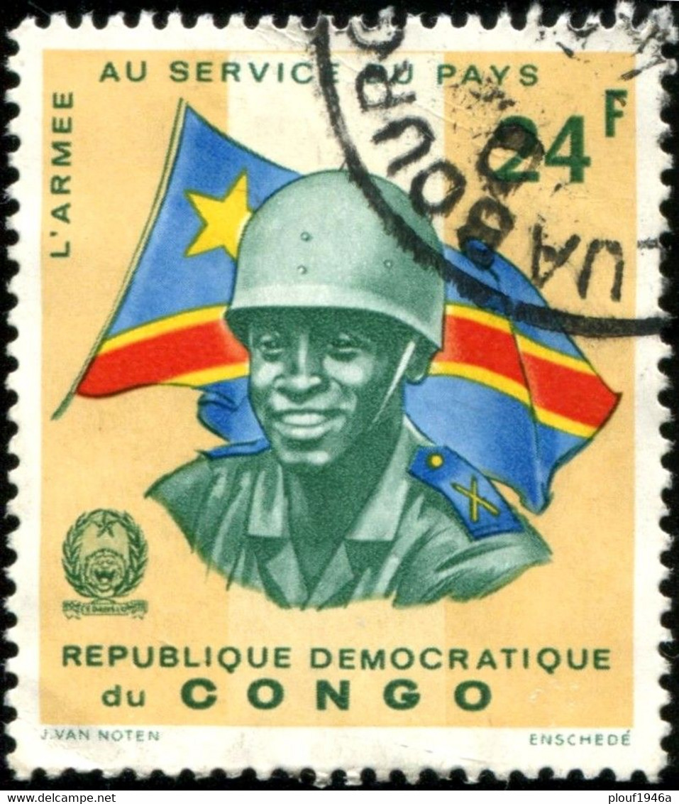 Pays : 131,3 (Congo)  Yvert Et Tellier  N° :  637 (o) - Usati