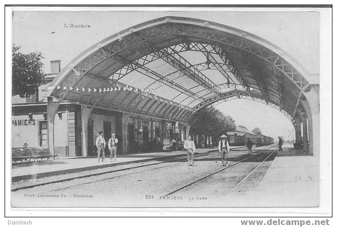 09 // ARIEGE / PAMIERS / La Gare / Labouche N° 294 / ANIMEE - Pamiers