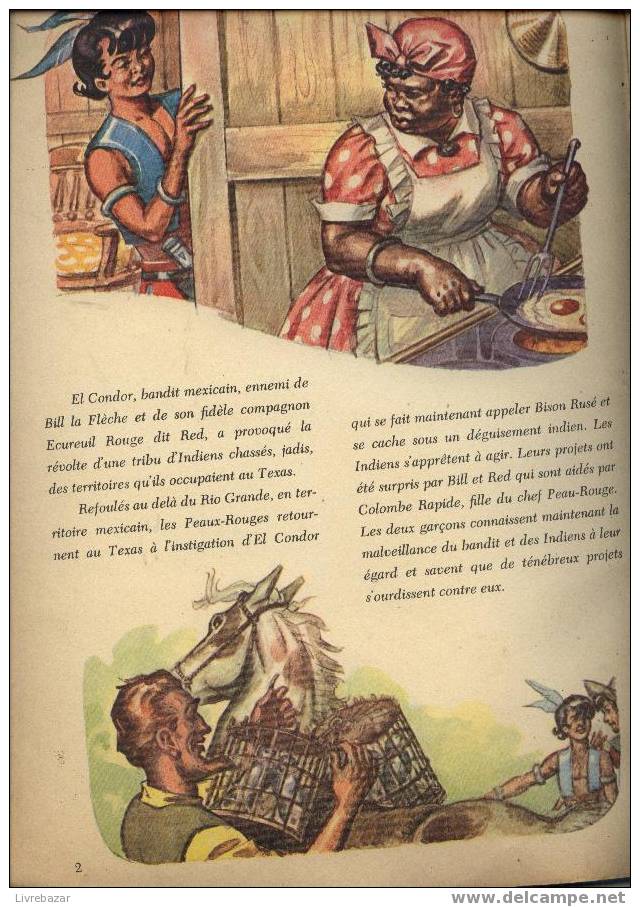 Ancien Livre" La Vengeance D'el Condor" éditions Hemma Collection Merveilleuse Série 113 N°19 - Contes