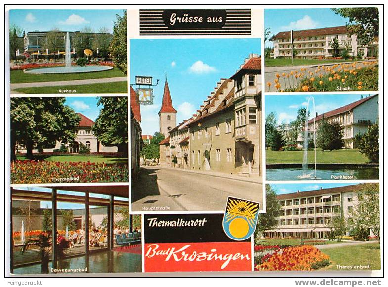 Grüsse Aus Thermalkurort Bad Krozingen - Color MBK - (d 467) - Bad Krozingen