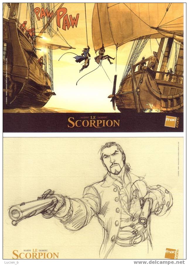 MARINI - Ex-libris "Le Scorpion, Tome 4" - Ilustradores M - O