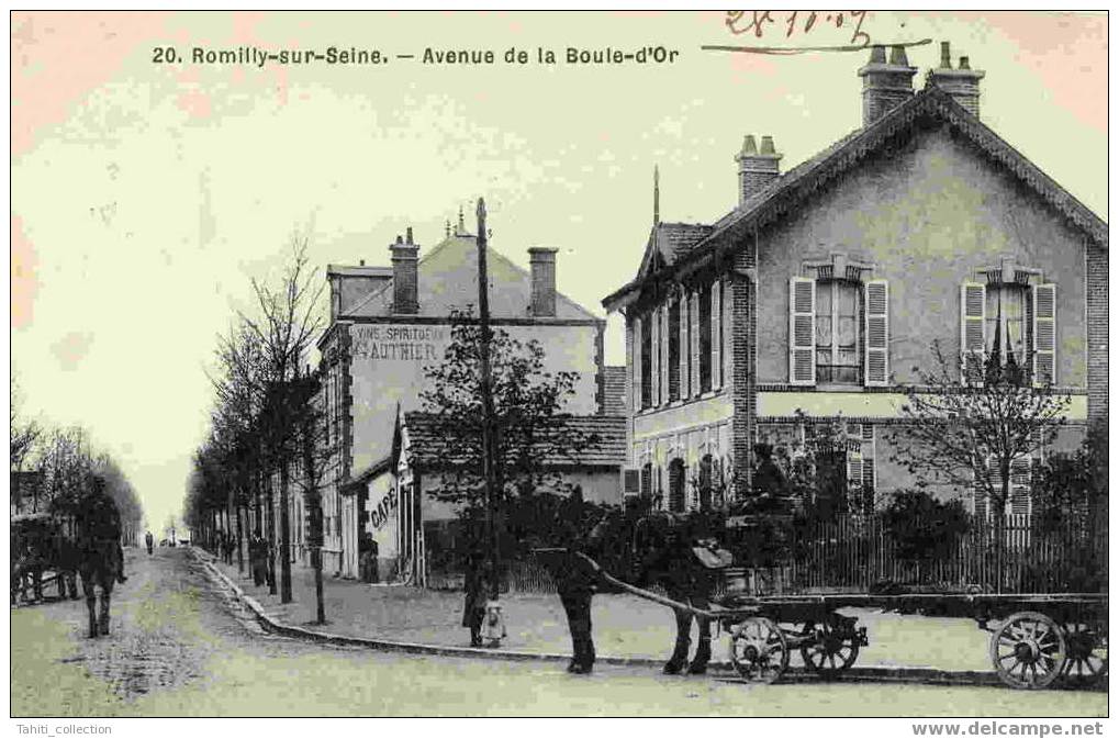 ROMILLY-SUR-SEINE - Avenue De La Boule D'Or - Romilly-sur-Seine