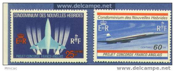T1527-Nelles-Hébrides/Con Corde   276-277 Neuf ** - Other & Unclassified