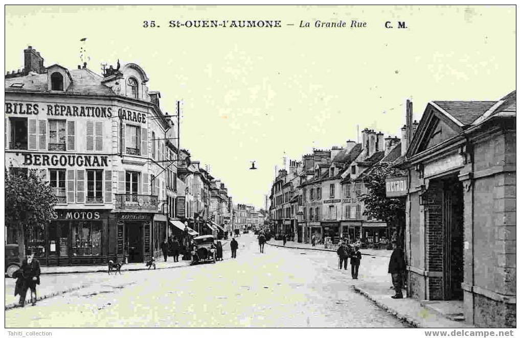 SAINT-OUEN-L'AUMONE - La Grande Rue - Saint-Ouen-l'Aumône