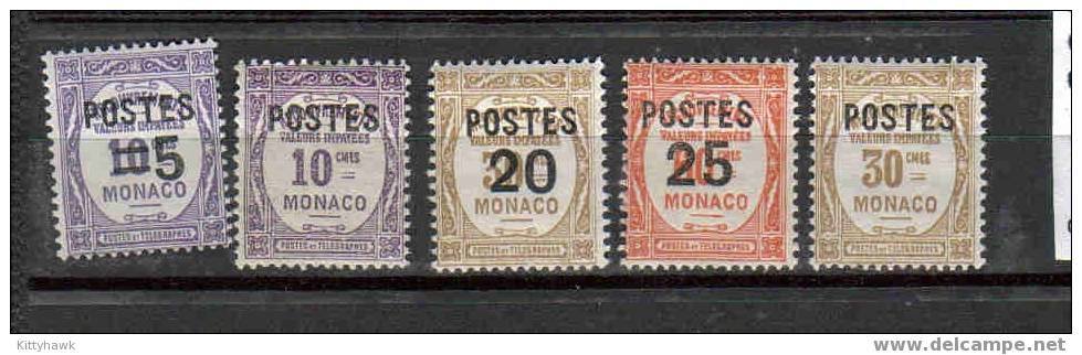 MONA 221 - YT 140/41/43/44/45 * - Unused Stamps