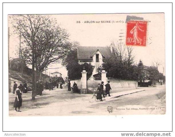 C.P.A ABLON SUR SEINE - Ablon Sur Seine