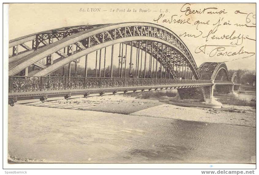 2678 Lyon Le Pont De Boucle . LB N°85 - Autres & Non Classés