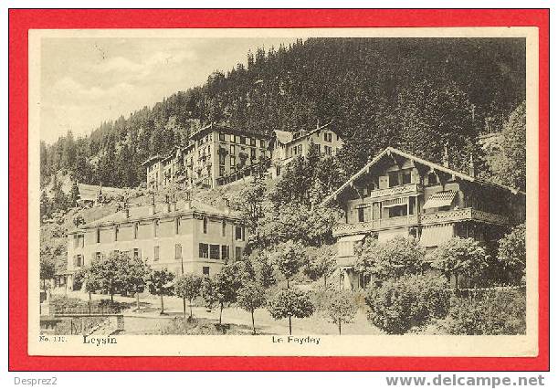 SUISSE LEYSIN Cpa Le Feydey             N° 133 Ernst - Fey