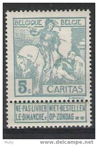 Belgie OCB 86 (*) - 1910-1911 Caritas