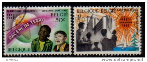 BELGIUM   Scott   # 660-2  VF USED - Oblitérés