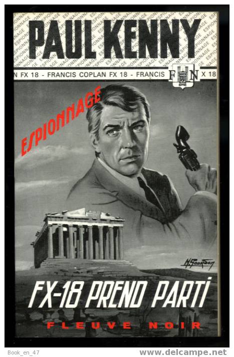 {29692} Paul Kenny "FX-18 Prend Parti"  ; Espionnage N° 910 . EO 1971. Gourdon . TBE  " En Baisse " - Paul Kenny