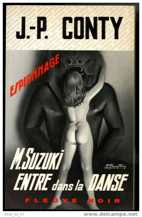 {29684} J.-P. Conty " M. Suzuki Entre Dans La Danse " ; Espionnage N° 1163 , EO 1974 . Gourdon . TBE  " En Baisse " - Fleuve Noir