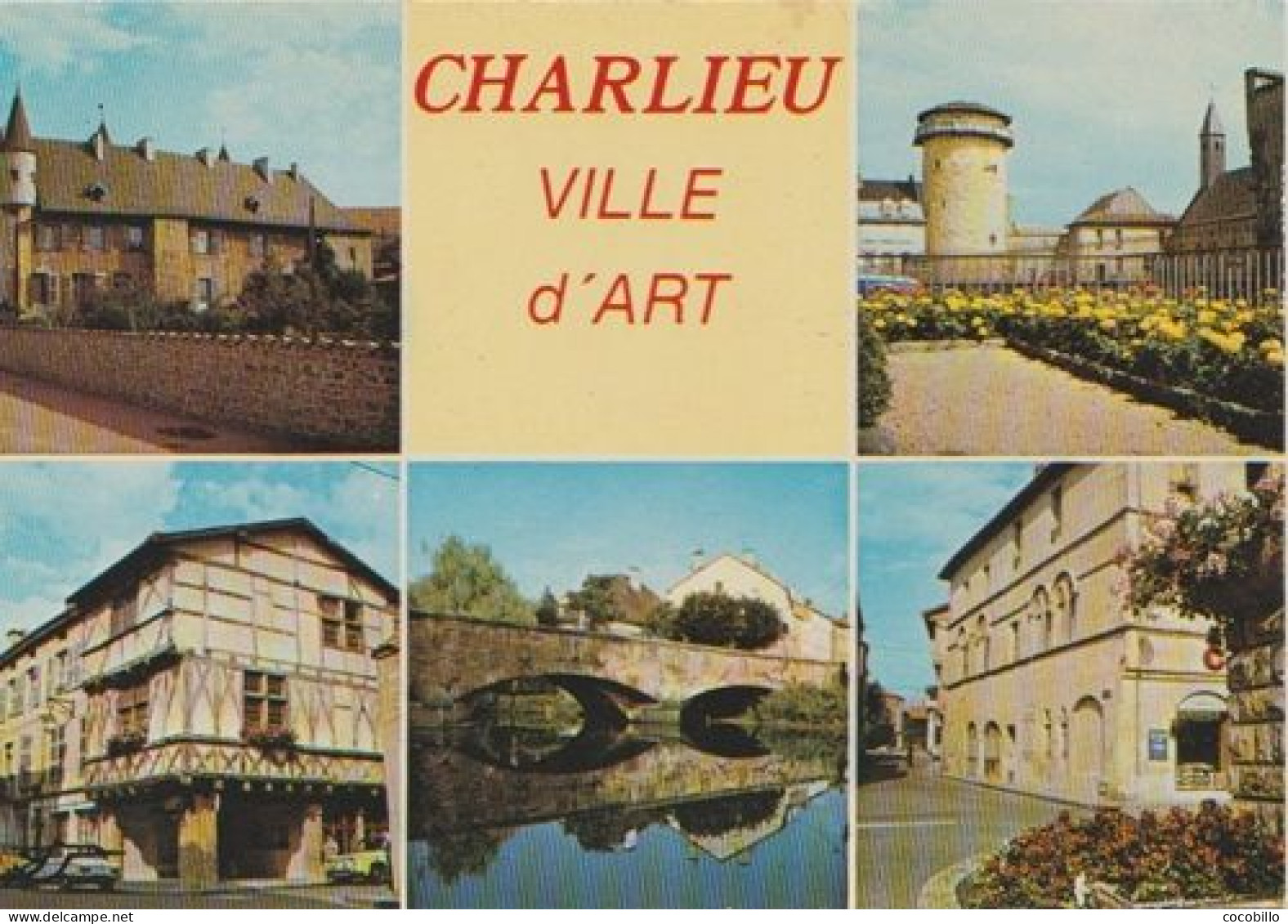 CPM - 42190 - Charlieu - Ville D'Art - ( Multivue ) - Charlieu