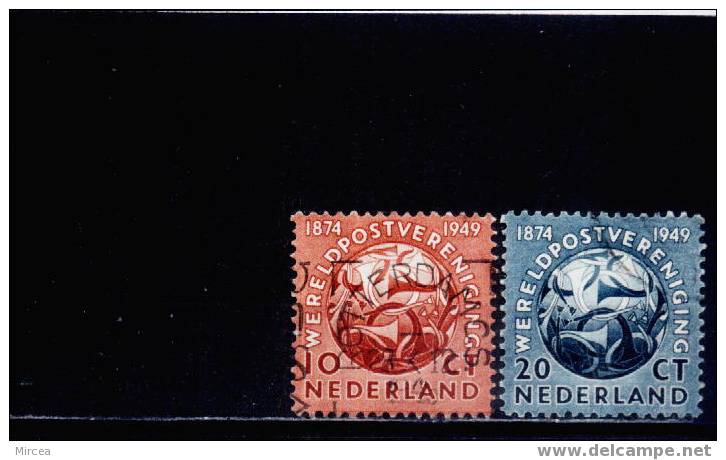 C1849 - Pays-Bas 1949 - Yv.no.528/9 Obliteres,serie Complete - Unused Stamps