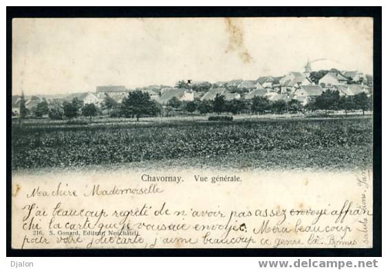 CHAVORNAY. Vue Générale. - Chavornay