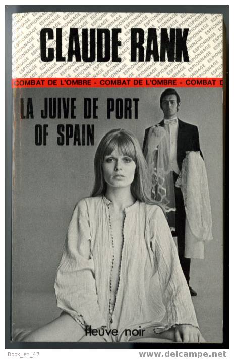 {29707} Claude Rank " La Juive De Port Of Spain " ; Espionnage N° 1279 , EO 1976 . TBE  .  " En Baisse " - Fleuve Noir