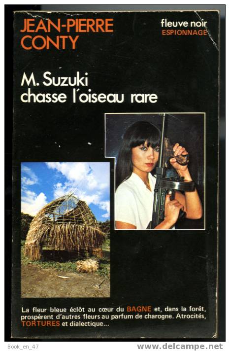 {29713} J.-P. Conty " M Suzuki Chasse L' Oiseau Rare " ; Espionnage N° 1418 , EO 1978  " En Baisse " - Fleuve Noir