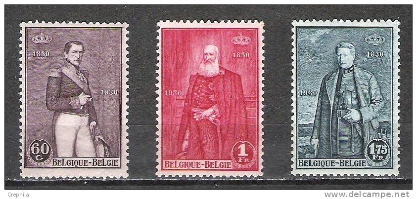 Belgique - 1930 - COB 302/4 - Neuf * & Neuf ** - Unused Stamps