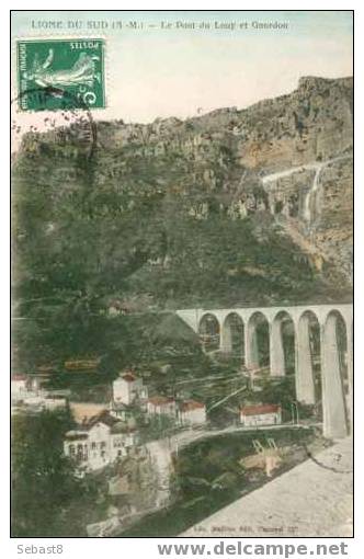 LIGNE DU SUD LE PONT DU LOUP ET GOURDON - Gourdon