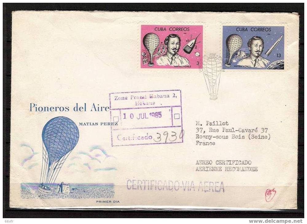 CUBA / VOSKHOD 2 / PRECUSSEUR / 1965.. - América Del Sur