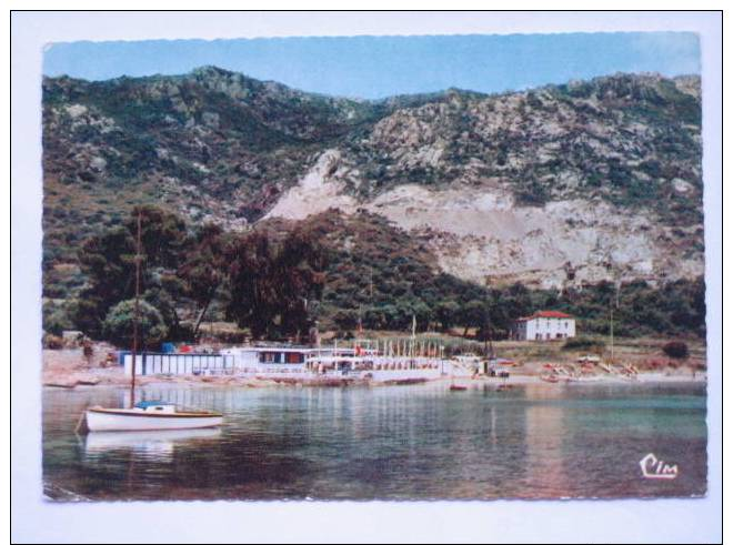 (Années 70s/80s)  Environs   Ajaccio        HOTEL RESTAURANT  "MARINELLA-PLAGE"  à  SCUDO  Années 50 - Ajaccio