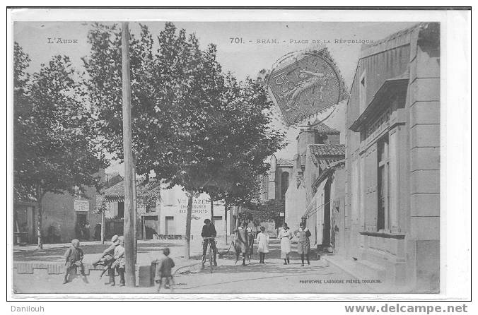 11 //AUDE / BRAM / Place De La République / Ed Labouche / - Bram