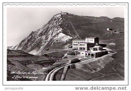 ROCHERS DE NAYE - SUISSE - L´Hôtel Et Le Sommet - Roche