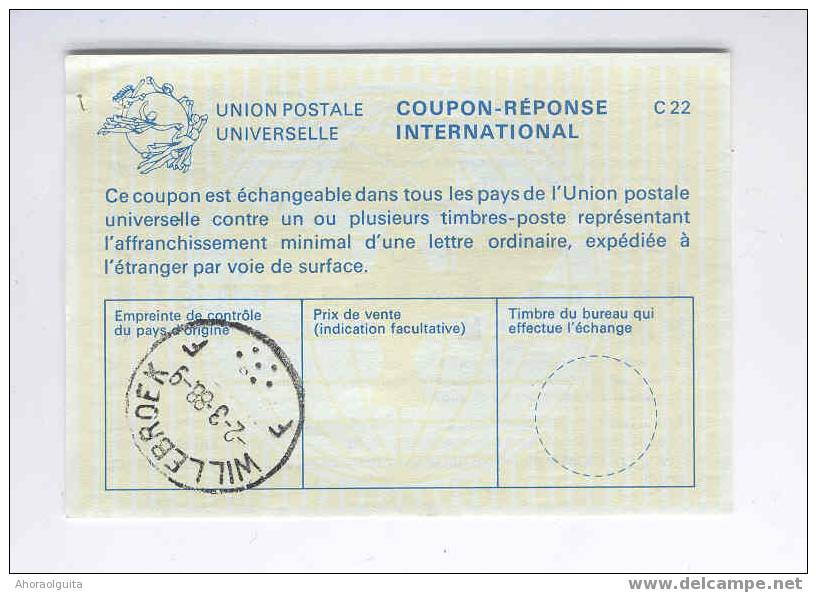 Coupon-Réponse International WILLEBROEK 1988  --  4/126 - Coupons-réponse Internationaux