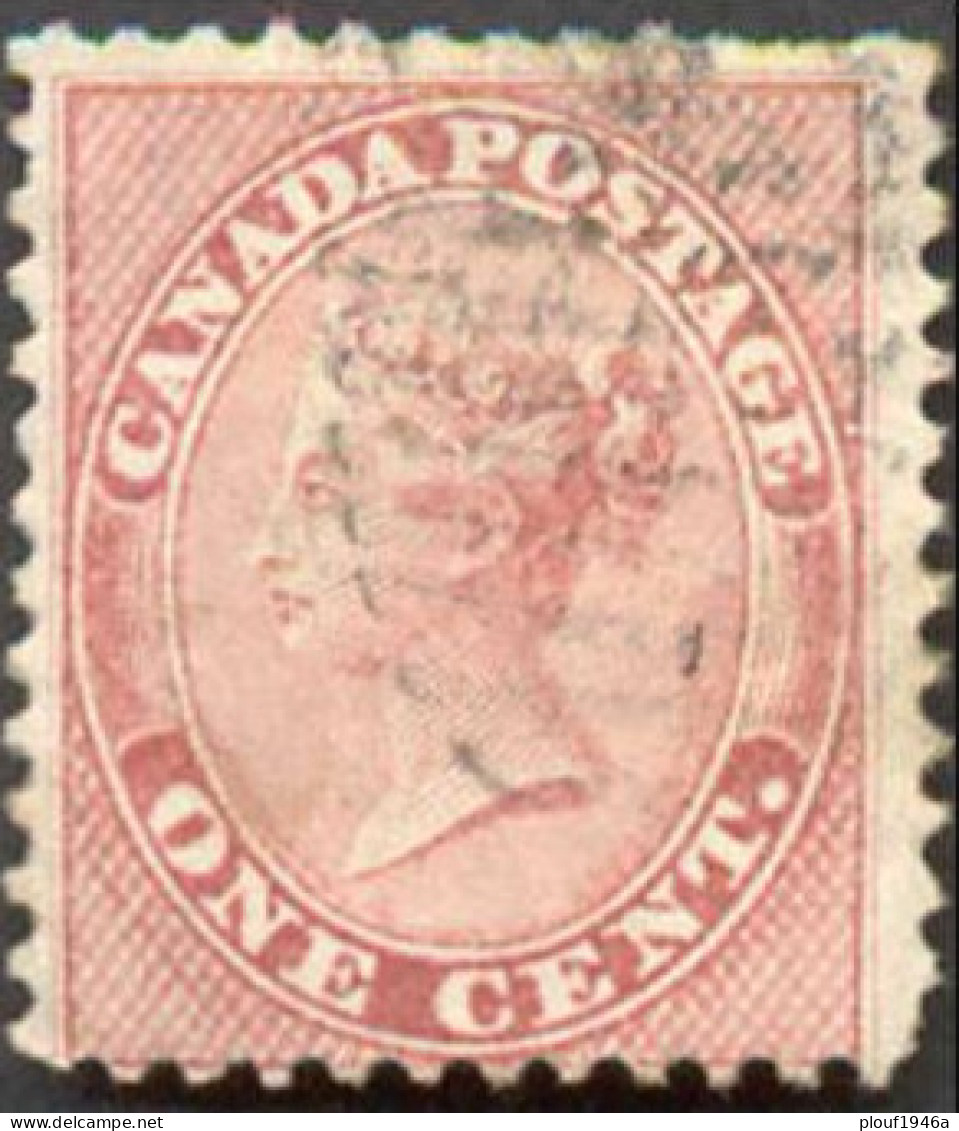 Pays :  84 (Canada : Colonie Britannique)  Yvert Et Tellier N° :    12 (o) - Usados