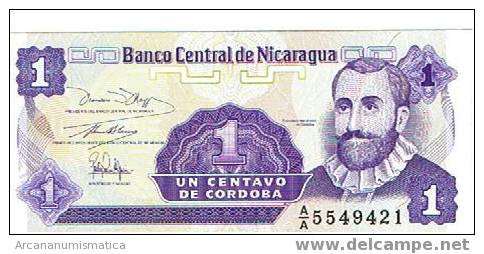 NICARAGUA,1 CENTAVO 1991 KM#167 SC   DL-3201 - Nicaragua