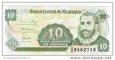 NICARAGUA,10 CENTAVOS 1991 KM#169 SC     DL-3209 - Nicaragua