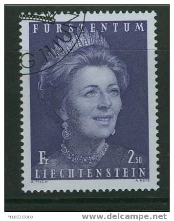 Liechtenstein Mi 544 Fürstin / Princess / Princesse Gina 1971 - Gebruikt