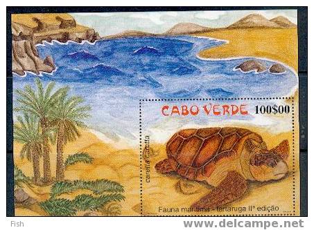 Cape Verde Bf ** (3) - Turtles