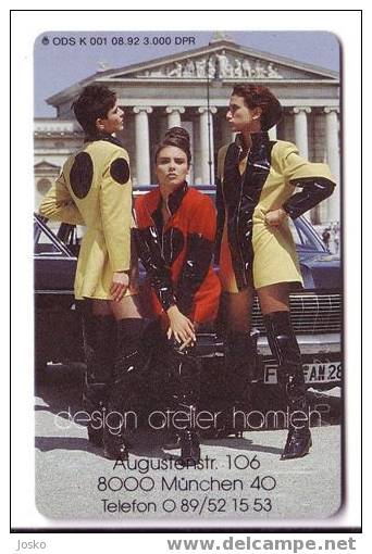 FASHION ( Germany ) – Mode – Style – Moden – Moda - Model - Fashions - Models - DESIGN ... -  RARE Card , Only 3.000 Ex - Fashion