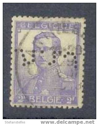 Belgie Ocb Nr : 117  Gestempeld (zie Scan) Lot 7 Plooi Zonder Strook - 1912 Pellens